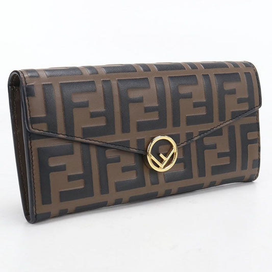 Fendi Continental Wallet F is Fendi Bifold Leather