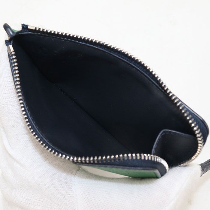 Loewe Coin Card Holder Fragment Case Puzzle Purse Calfskin — view 3