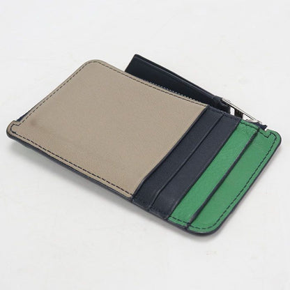 Loewe Coin Card Holder Fragment Case Puzzle Purse Calfskin — view 2
