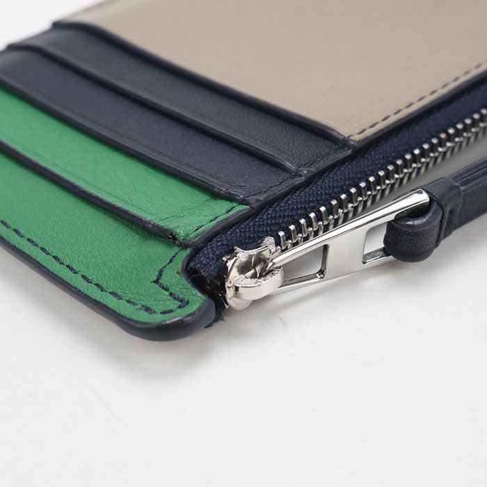 Loewe Coin Card Holder Fragment Case Puzzle Purse Calfskin — view 6