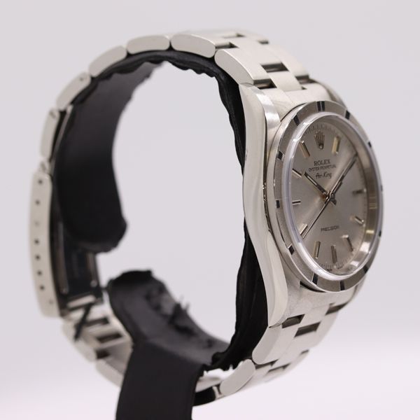 Rolex Air King Automatic Silver Dial Watch — view 2