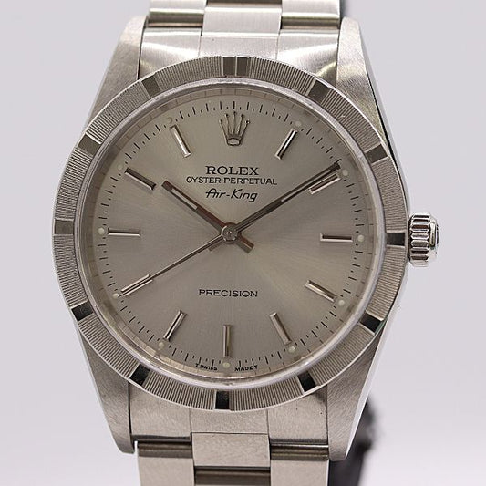 Rolex Air King Automatic Silver Dial Watch