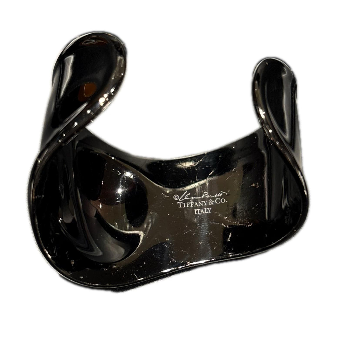 Tiffany & Co Small Bone Cuff Left Hand Copper Black Coating — view 4