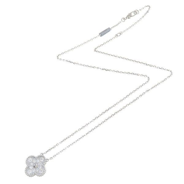 Van Cleef & Arpels Vintage Alhambra Necklace Diamond — view 4