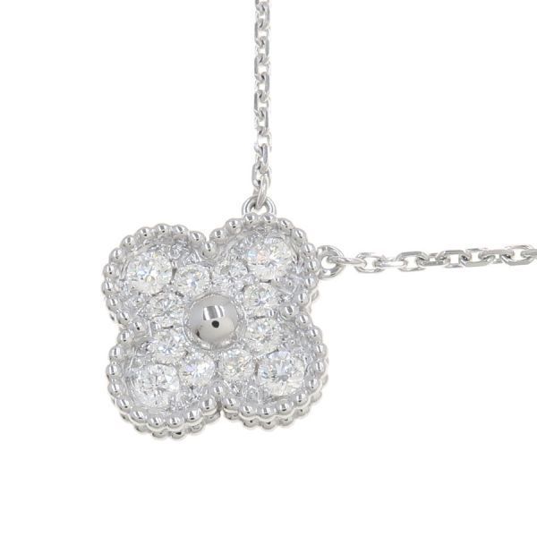 Van Cleef & Arpels Vintage Alhambra Necklace Diamond