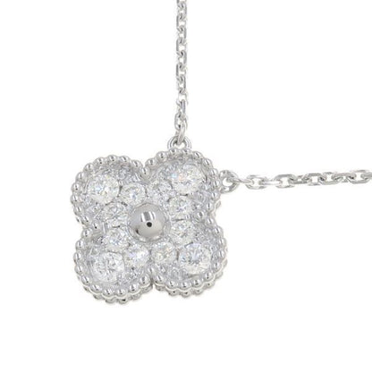Van Cleef & Arpels Vintage Alhambra Necklace Diamond
