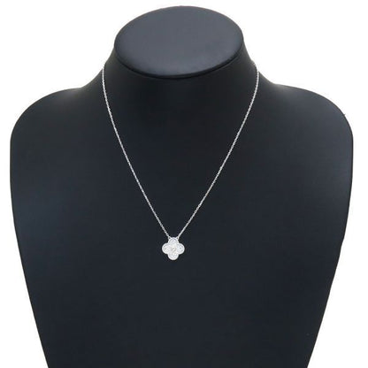 Van Cleef & Arpels Vintage Alhambra Necklace Diamond — view 7