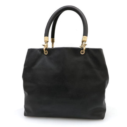 Chanel Caviar CC Logo Tote Bag — view 2