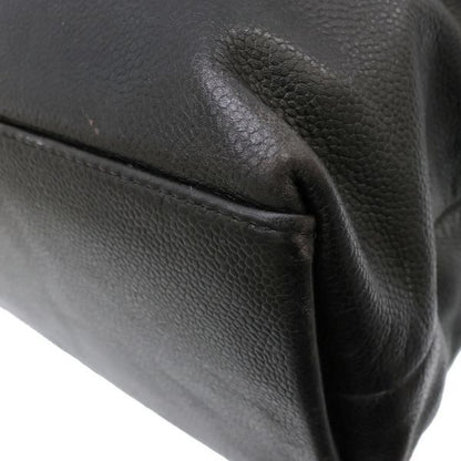 Chanel Caviar CC Logo Tote Bag — view 6