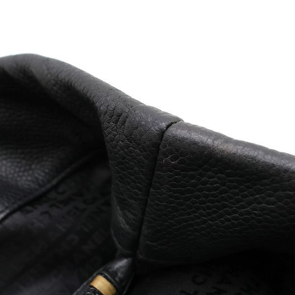 Chanel Caviar CC Logo Tote Bag — view 8