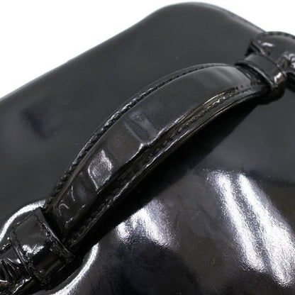 Chanel Patent Vanity Bag Black — view 3