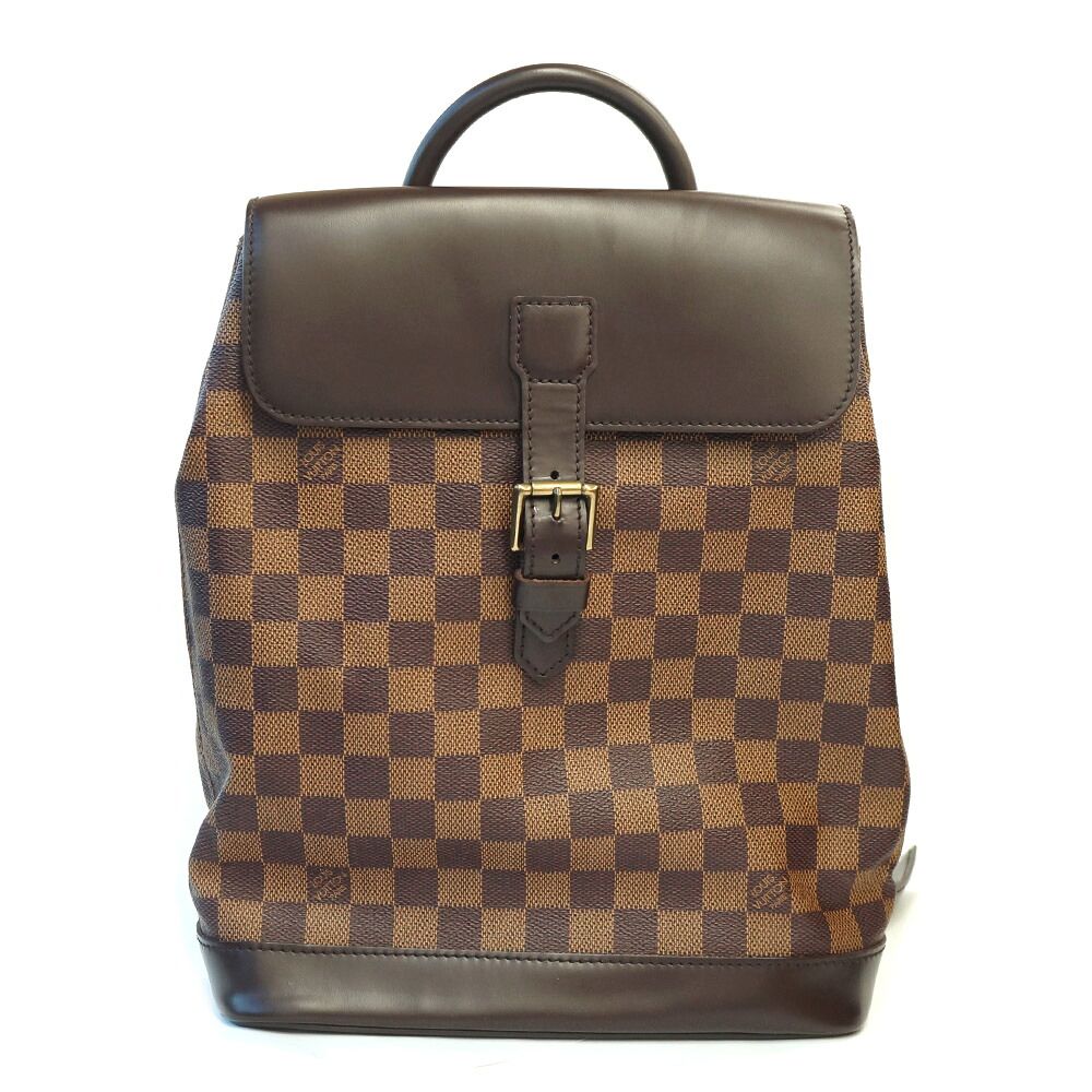 Louis Vuitton Soho Brown Gold Damier Backpack