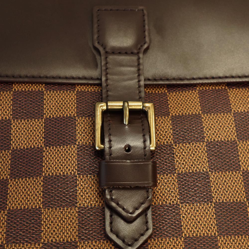 Louis Vuitton Soho Brown Gold Damier Backpack — view 5
