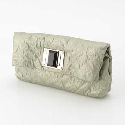 Louis Vuitton Limelight Pochette Altaire Monogram Clutch Silver — view 2