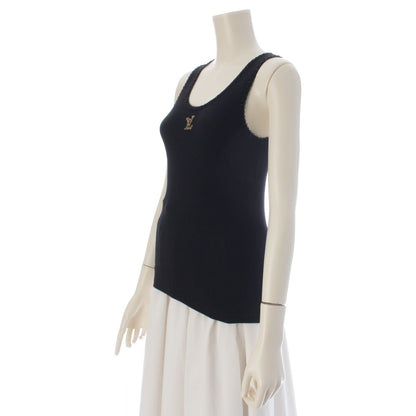 Louis Vuitton Cotton LV Beaded Tank Top Black — view 2