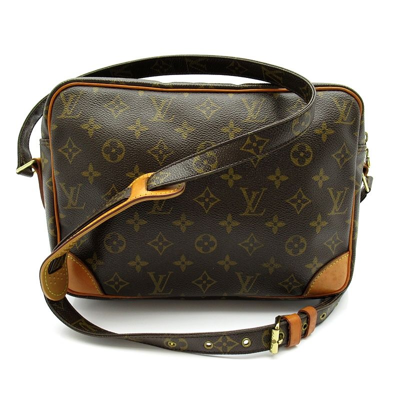 Louis Vuitton Nile Monogram Shoulder Bag Brown — view 4