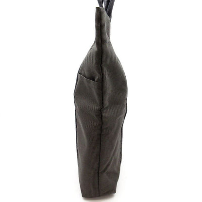 Hermes Herline Cabas Canvas Tote Bag Black — view 3