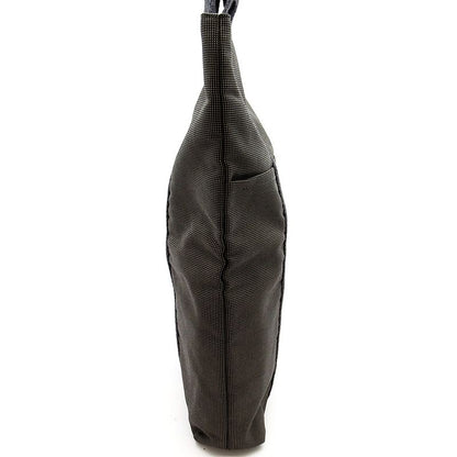 Hermes Herline Cabas Canvas Tote Bag Black — view 5