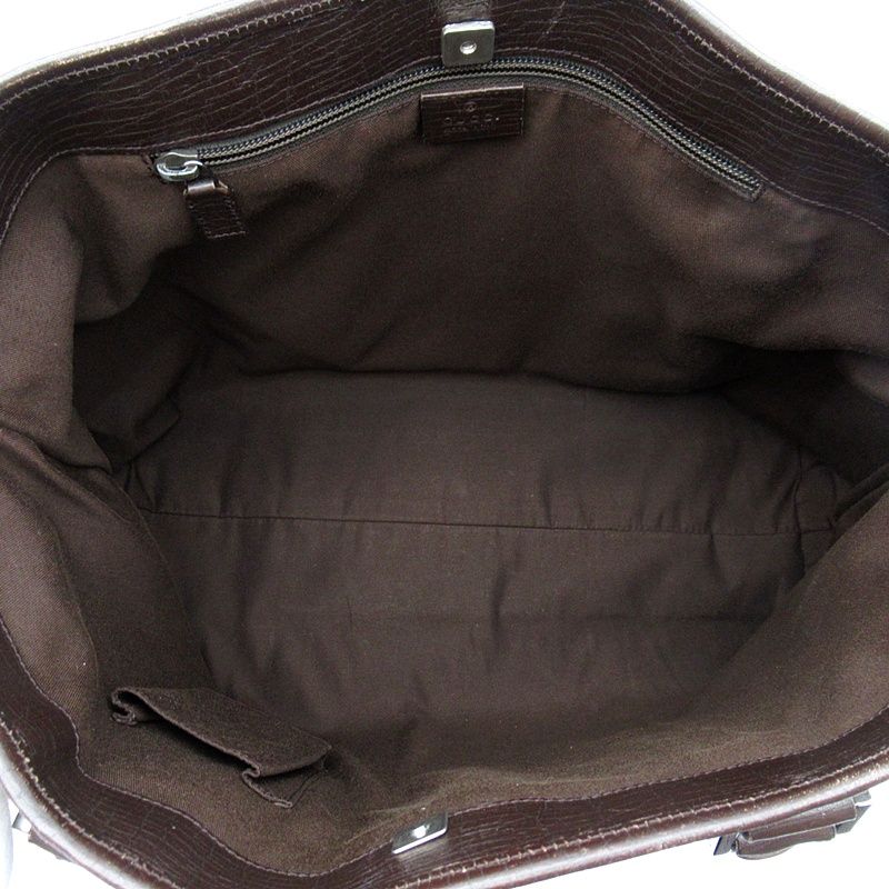 Gucci Tote Bag GG Supreme Brown — view 7