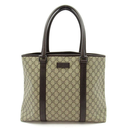 Gucci Tote Bag GG Supreme Brown