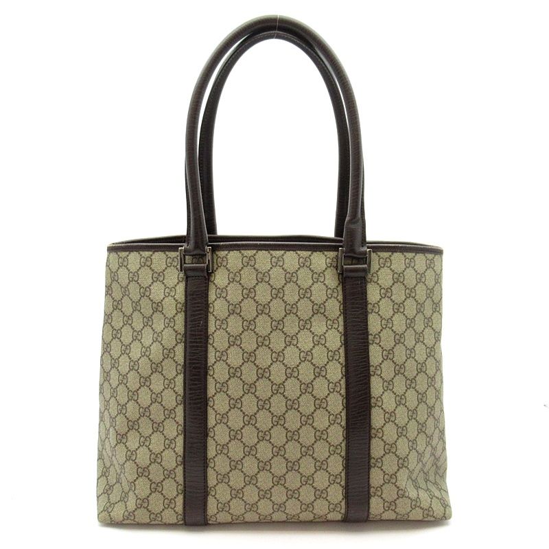 Gucci Tote Bag GG Supreme Brown — view 4