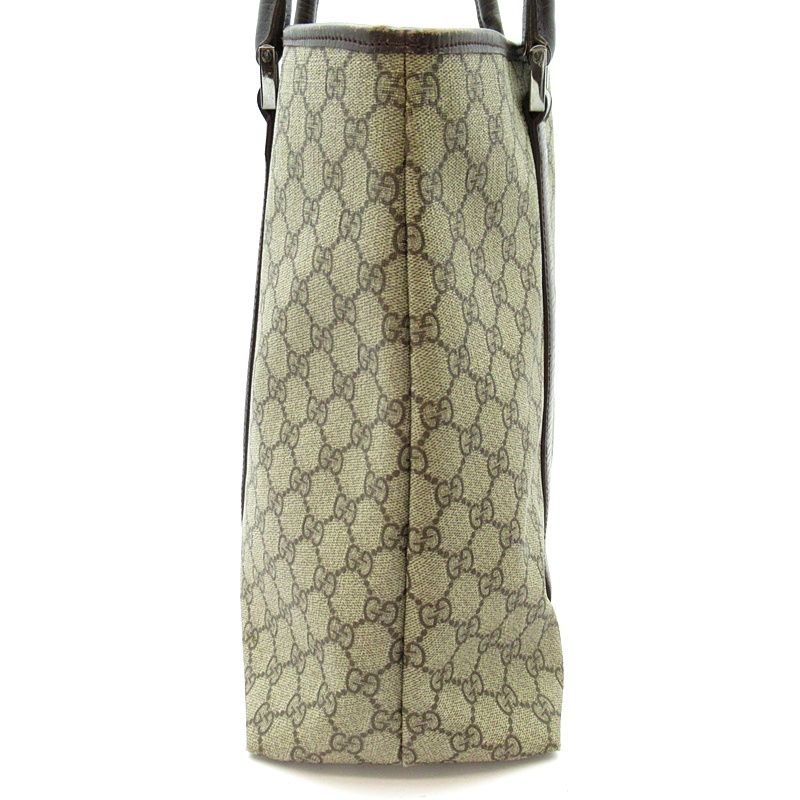 Gucci Tote Bag GG Supreme Brown — view 3