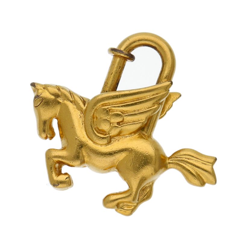 Hermes Pegasus Gold Card Holder