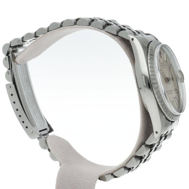 Rolex Datejust Watch Antique SS Silver — view 4
