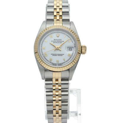 Rolex Datejust Watch 18k Yellow Gold SS White — view 2