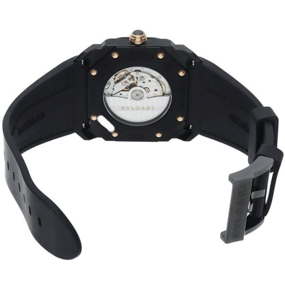 Bvlgari Octo Ultra Nero Watch 41 SS Rubber Black — view 5