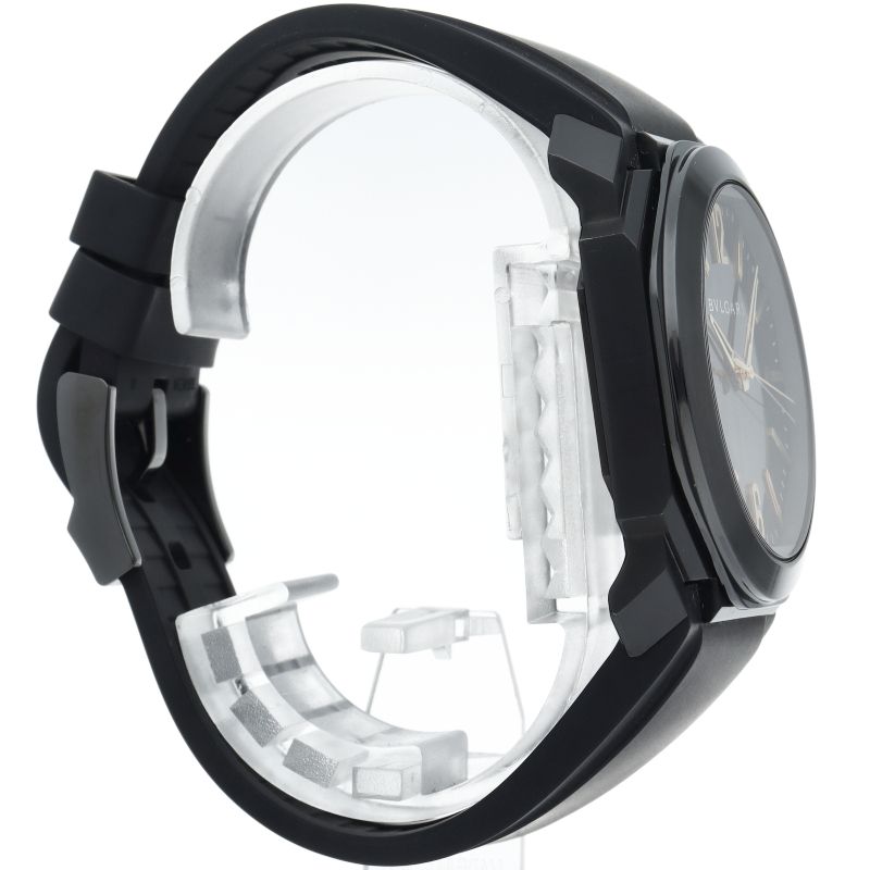 Bvlgari Octo Ultra Nero Watch 41 SS Rubber Black — view 4