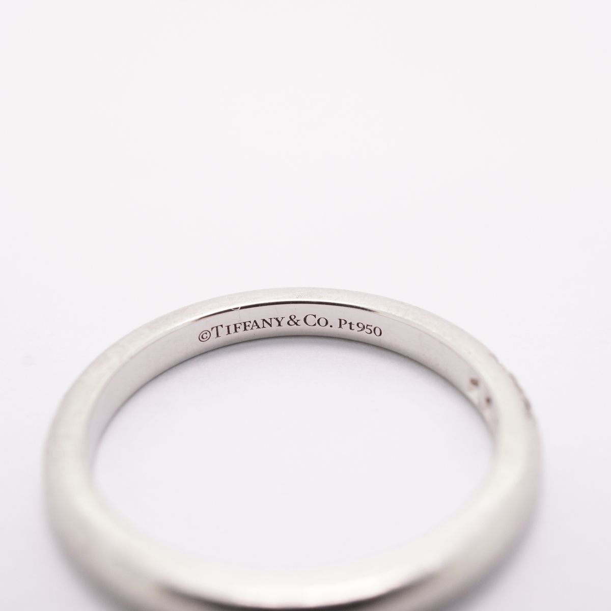 Tiffany & Co Ring Forever Platinum Diamond — view 4