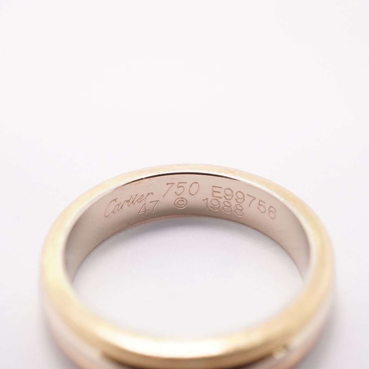 Cartier Ring Vendome 18k Yellow Gold 18k White Pink — view 4