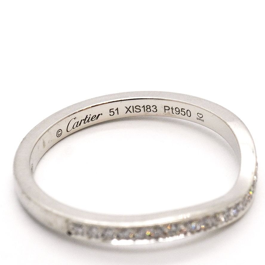 Cartier Ring Ballerina Platinum Diamond — view 4
