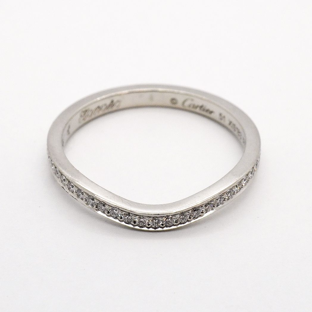 Cartier Ring Ballerina Platinum Diamond — view 3