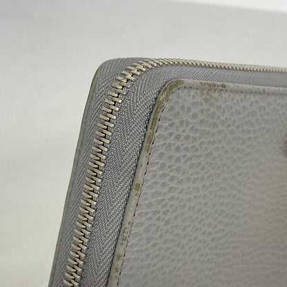 Gucci Wallet GG Marmont Leather Gray Silver — view 6