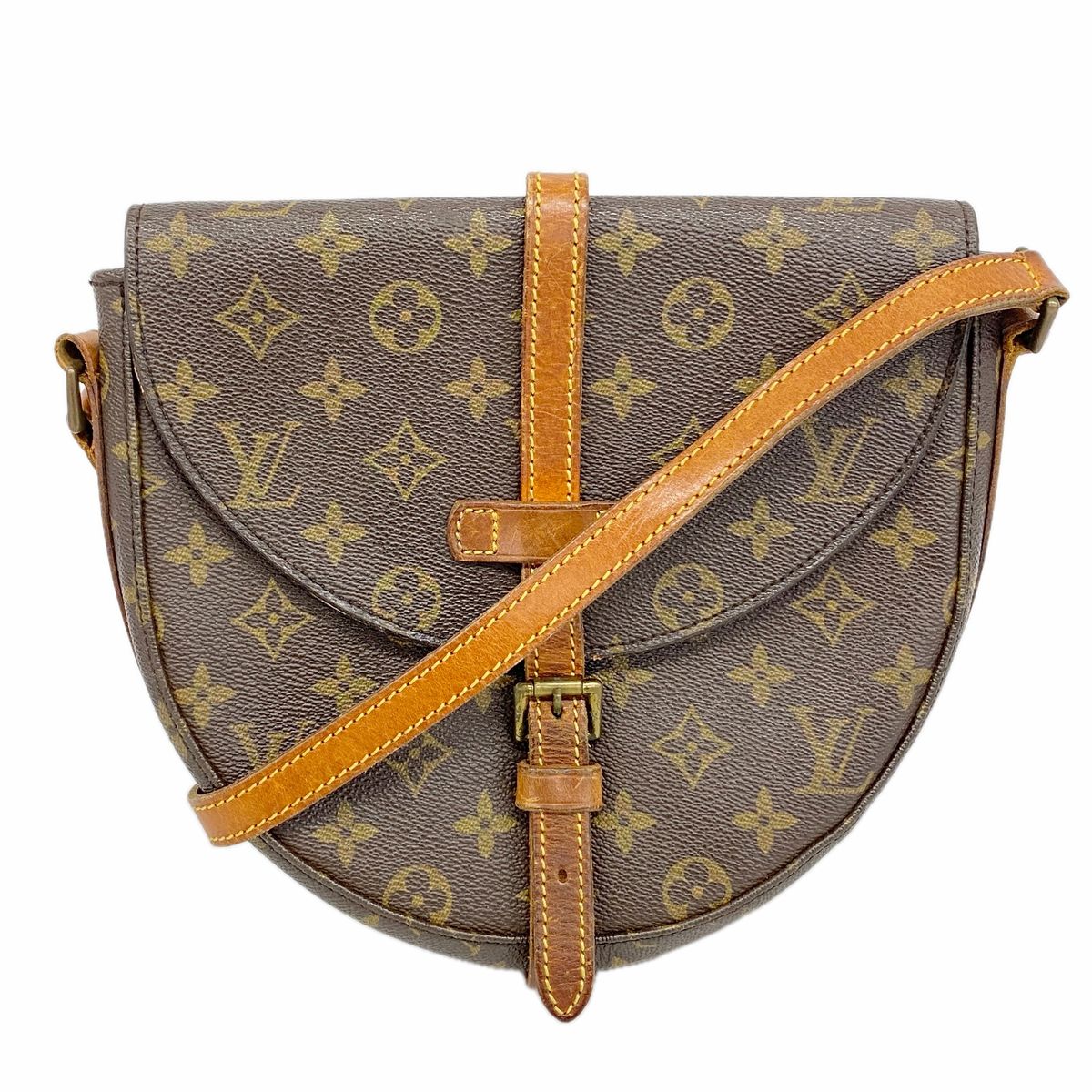 Louis Vuitton Shoulder Bag Monogram Chantilly MM Brown