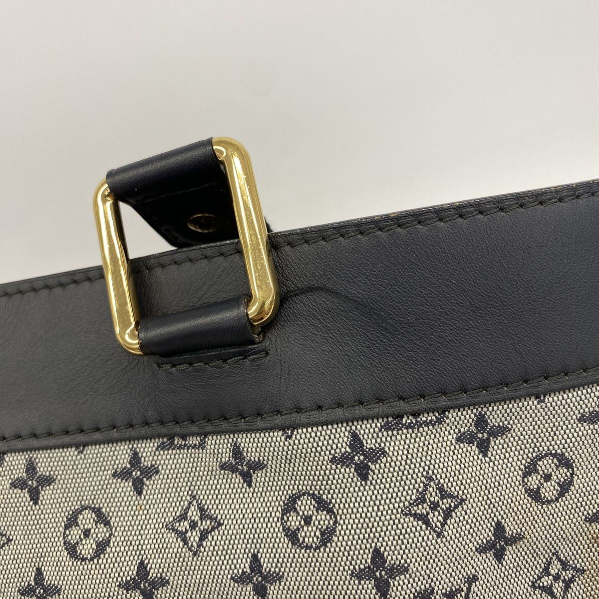 Louis Vuitton Tote Bag Monogram Mini Lucille GM Blue — view 7