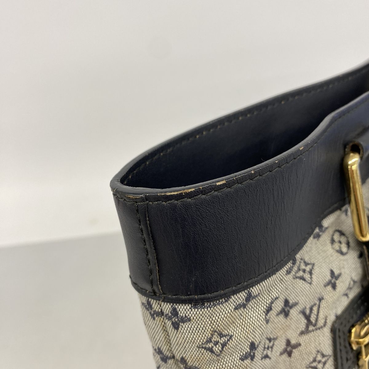 Louis Vuitton Tote Bag Monogram Mini Lucille GM Blue — view 6