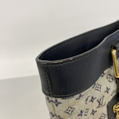Louis Vuitton Tote Bag Monogram Mini Lucille GM Blue — view 6