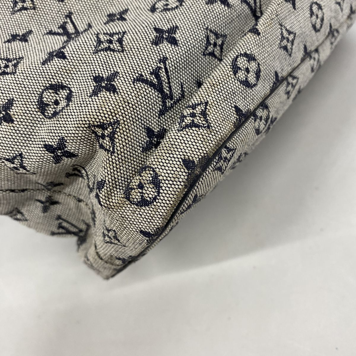 Louis Vuitton Tote Bag Monogram Mini Lucille GM Blue — view 8