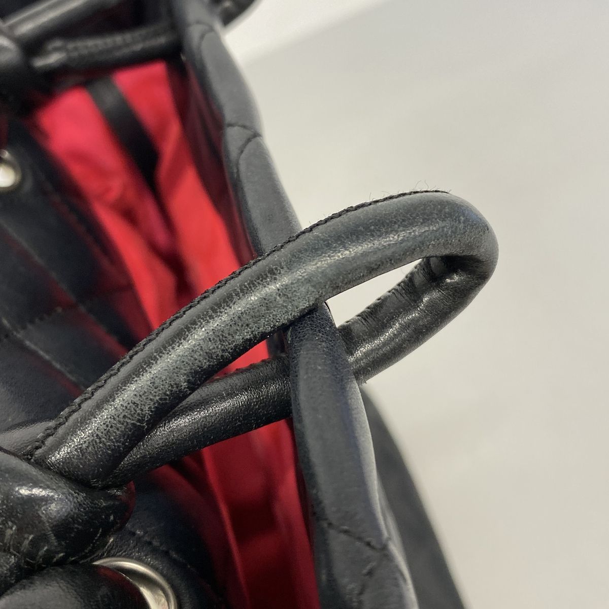 Chanel Tote Bag Cambon Lambskin Black Silver — view 6