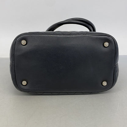 Chanel Tote Bag Cambon Lambskin Black Silver — view 3