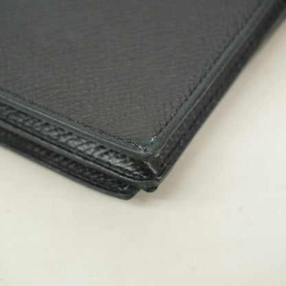 Hermes Wallet Bearn Soufflet Veau Epsom Black Silver — view 6