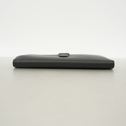Hermes Wallet Bearn Soufflet Veau Epsom Black Silver — view 2