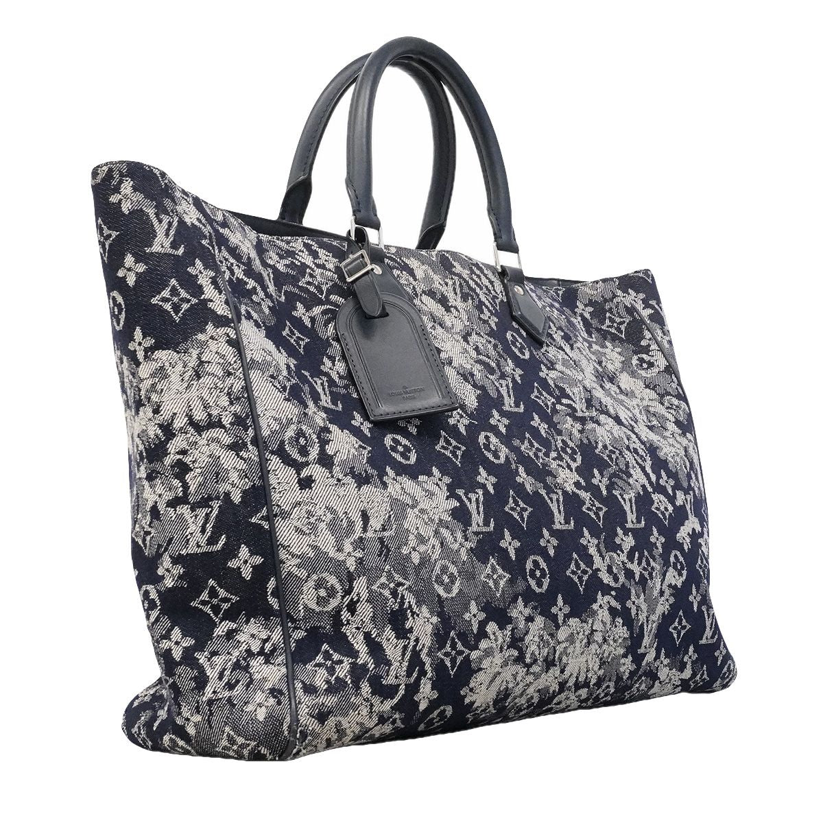 Louis Vuitton Tote Bag Monogram Tapestry Grand Sac Navy — view 2