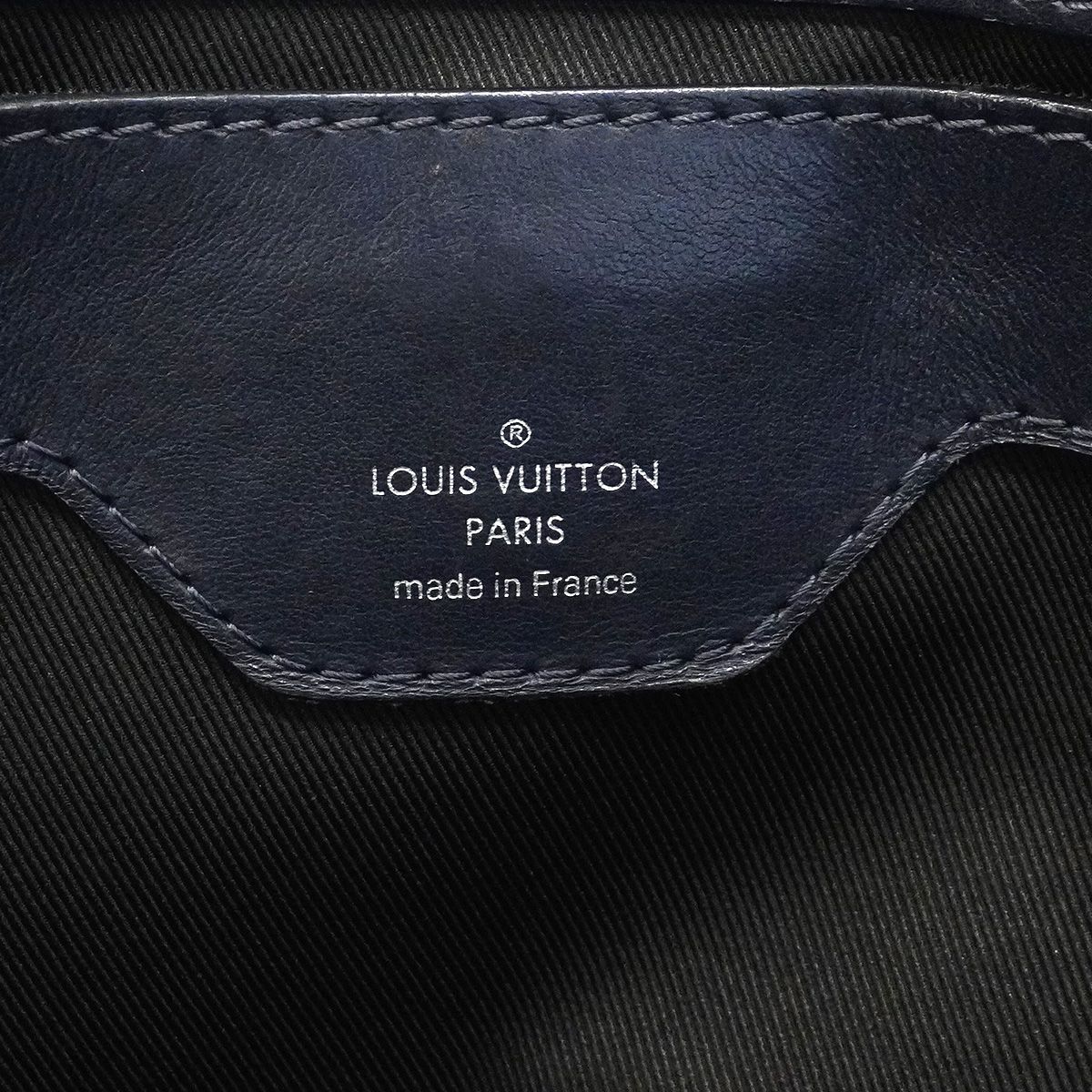 Louis Vuitton Tote Bag Monogram Tapestry Grand Sac Navy — view 5