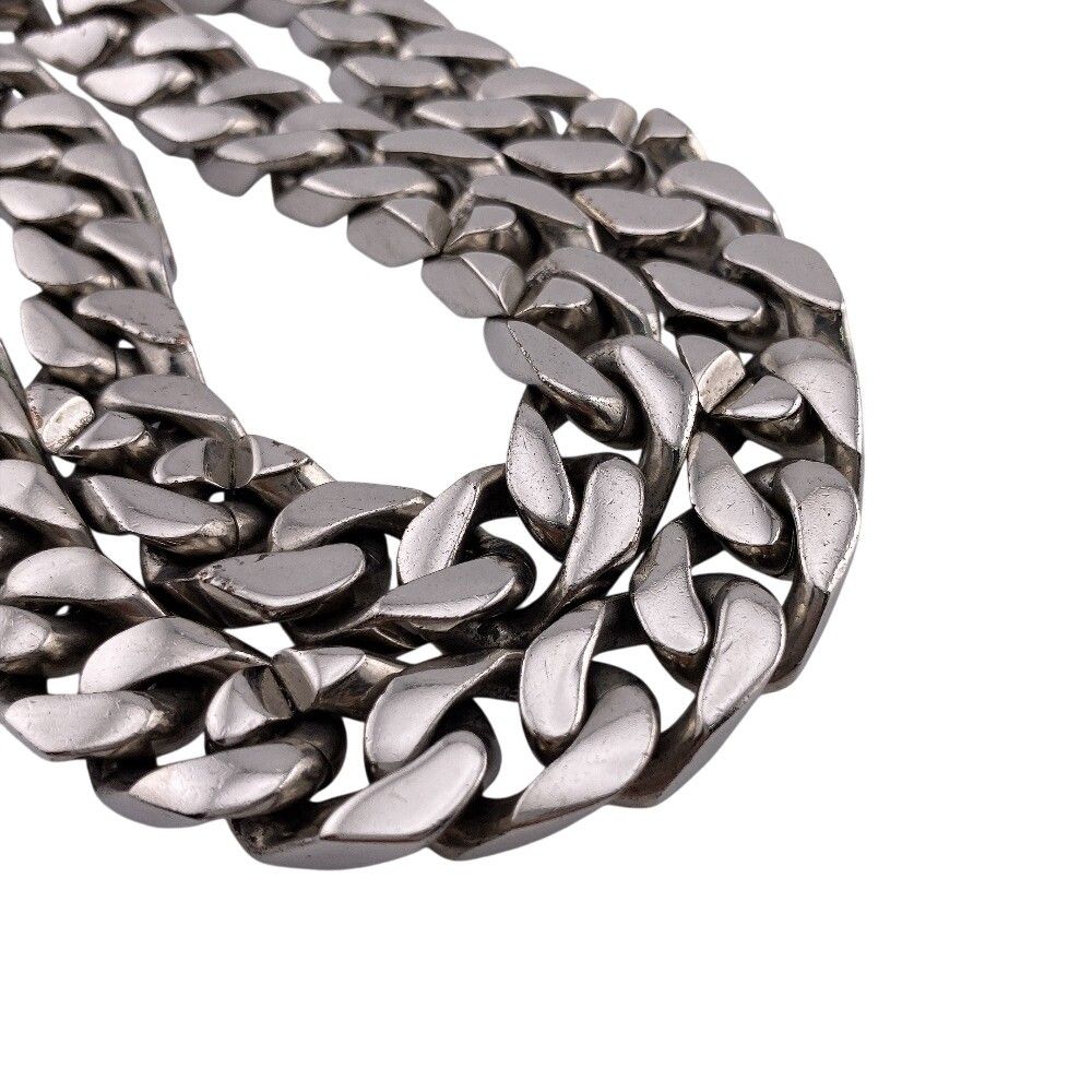 Louis Vuitton Collier LV Chain Links LV Necklace Silver — view 8