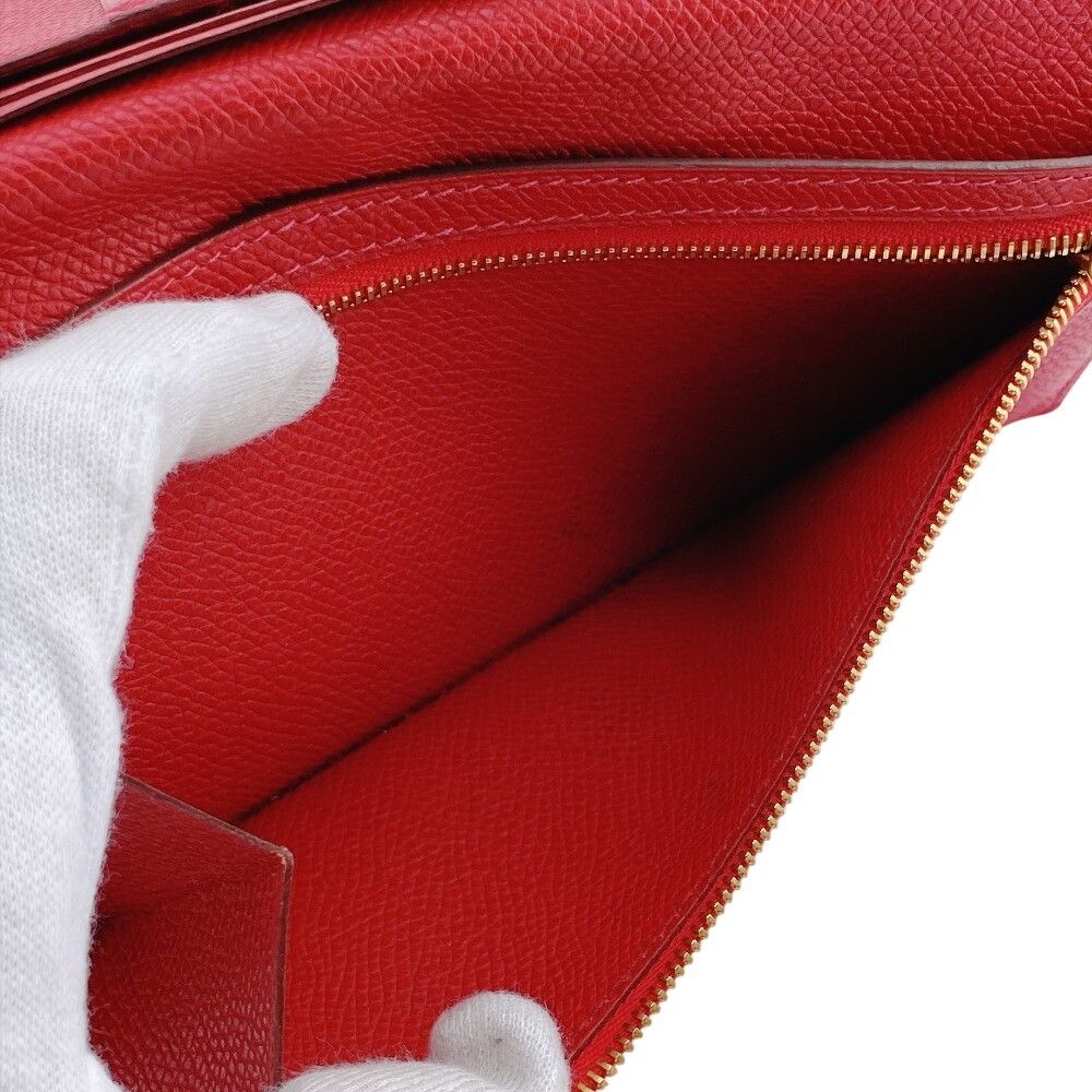 Hermes Bearn Veau Epsom Wallet — view 8