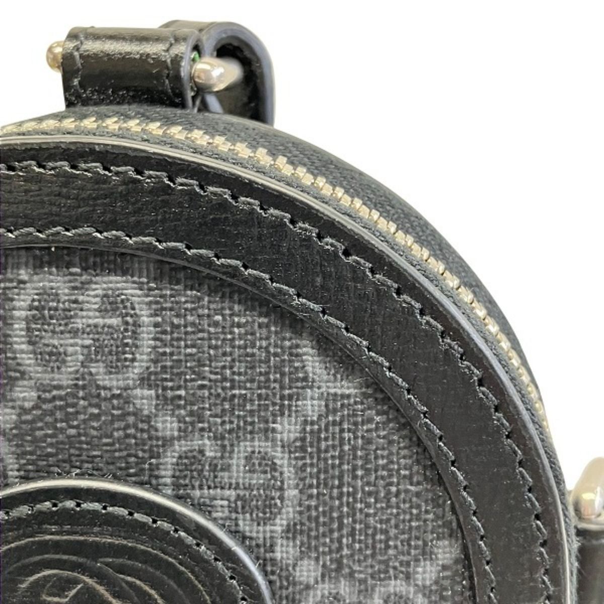 Gucci GG Supreme Shoulder Bag Canvas Leather — view 6